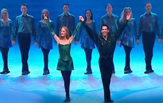 Riverdance Irish music dance group