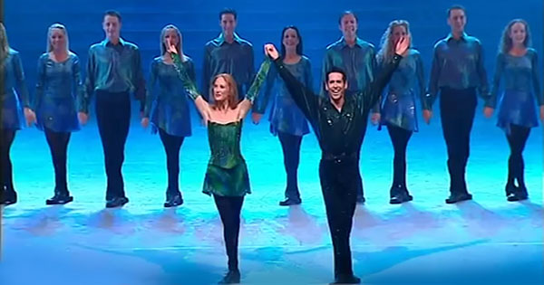 Riverdance Irish music dance group