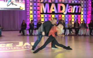 West Coast swing jack and jills competitors