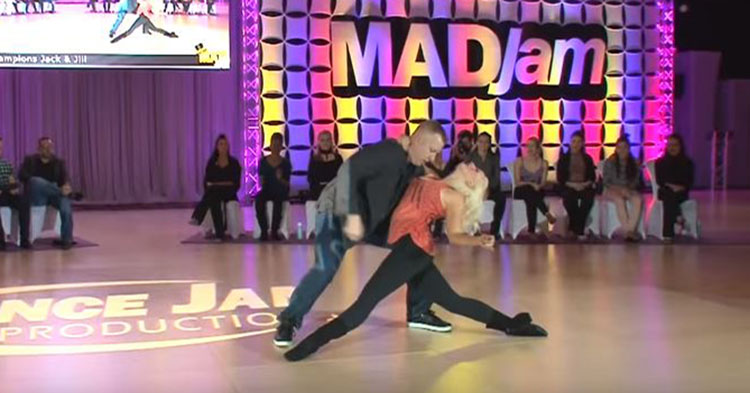 West Coast swing jack and jills competitors