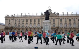 International Flashmob West Coast Swing in Nancy, France