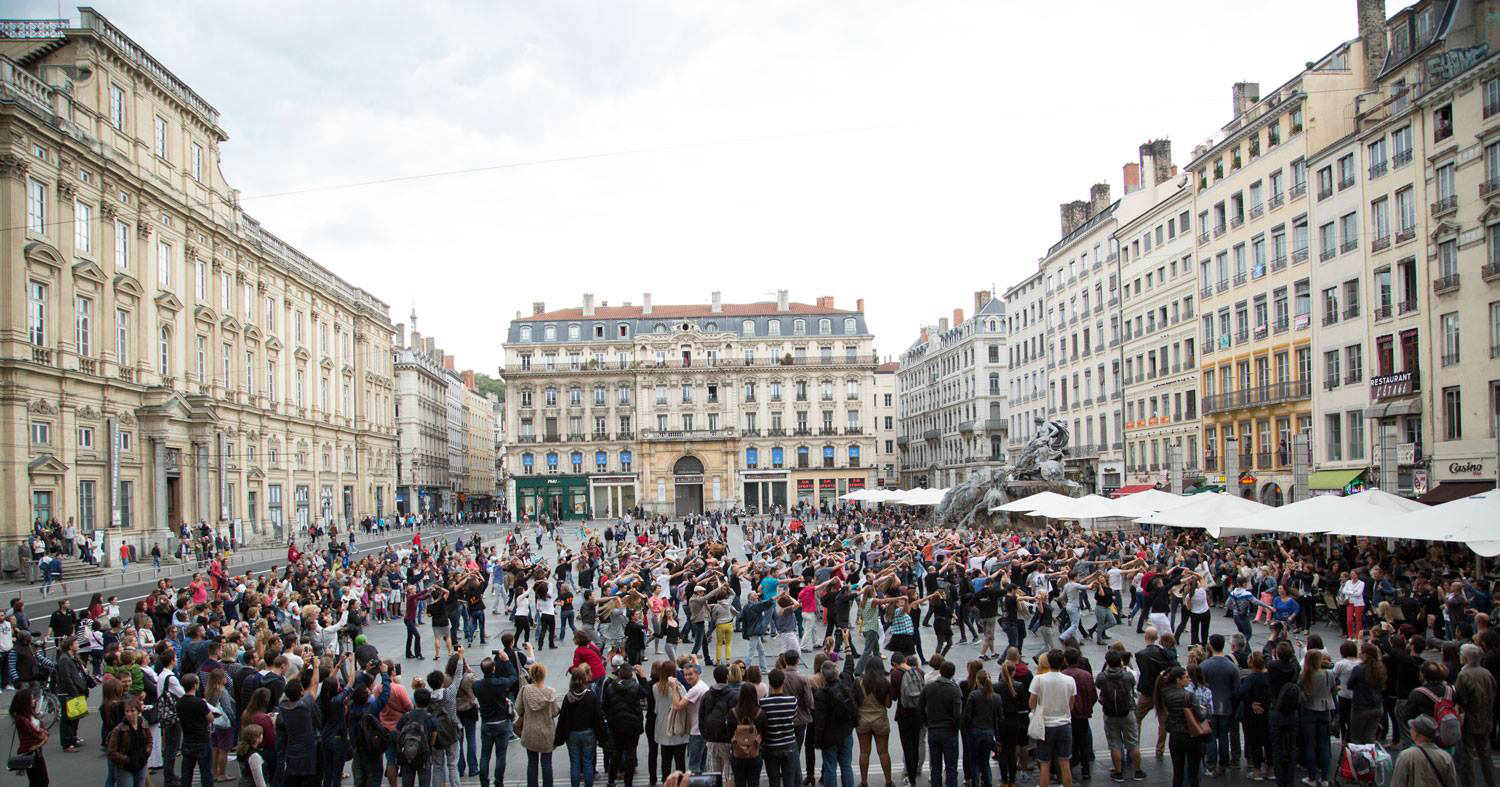 International Flashmob WCS 2015 Lyon France