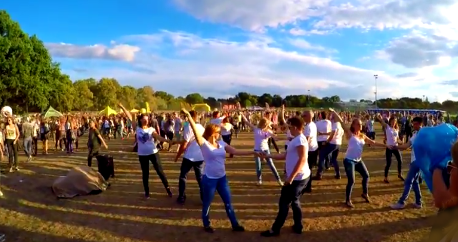 International Flashmob West Coast Swing 2015, Wroclaw, Poland