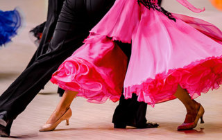 How to waltz dance couple